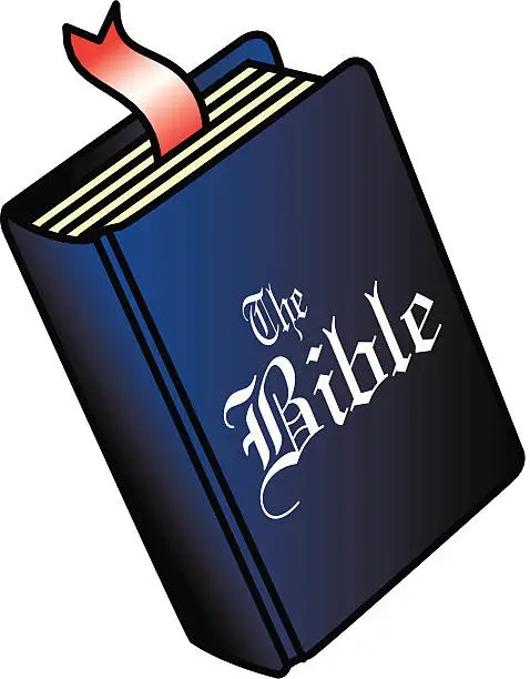 Vector illustration of Bible