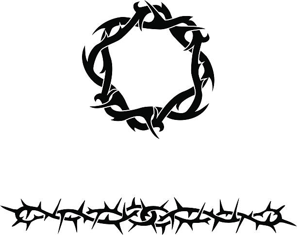 Thorn tattoos What tattoo collection wouldn't be complete without thorns... thorn stock illustrations