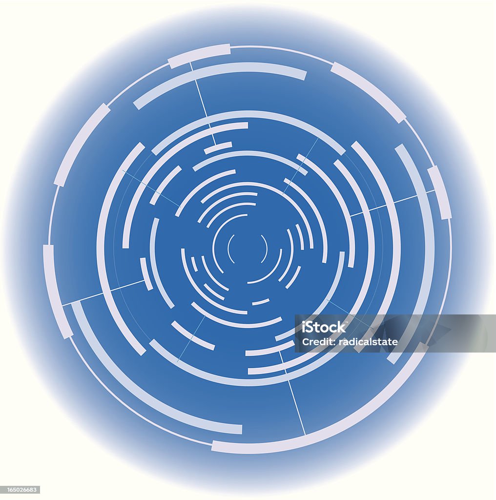 Cyber Centre - clipart vectoriel de Cercle libre de droits