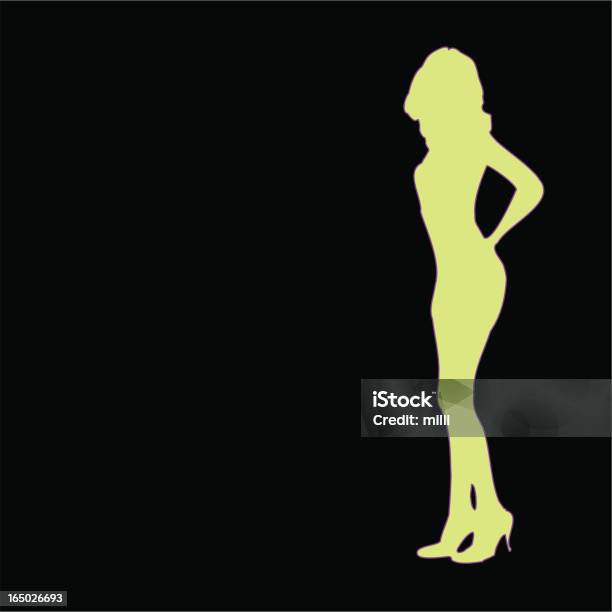 Disco Girl 01 Stock Illustration - Download Image Now - Adult, Beautiful People, Clubbing