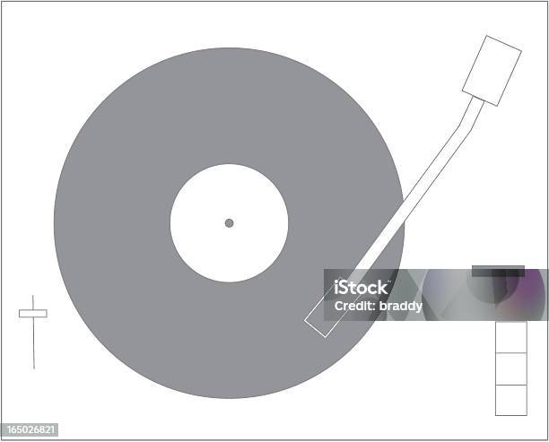 Vetores de Linha Tocadiscos e mais imagens de Fileira - Fileira, Ilustração e Pintura, Linha Reta