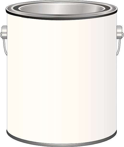 Vector Illustration of a Paint Can vector art illustration
