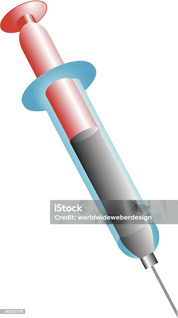 ベクトルイラストの注射器 - イラストレーションのロイヤリティフリーベクトルアート