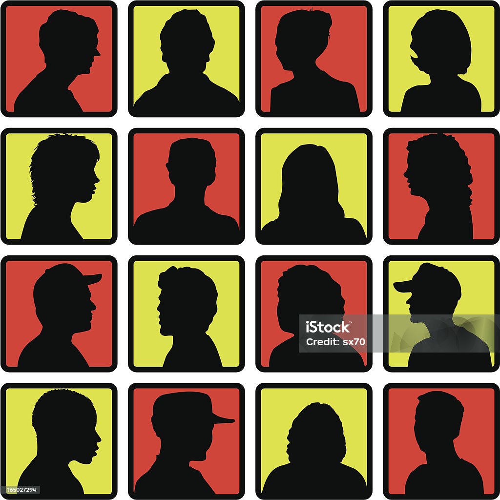 Hipster Mystery Contestants ( Vector ) Mystery hipster age contestants. Mystery stock vector