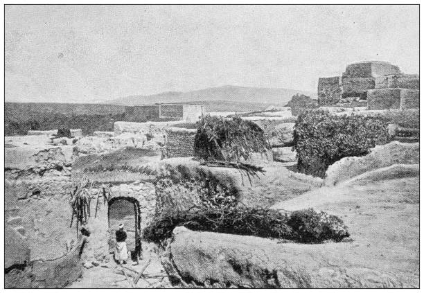 istock Antique image from British magazine: Cana of Galilee 1650273390