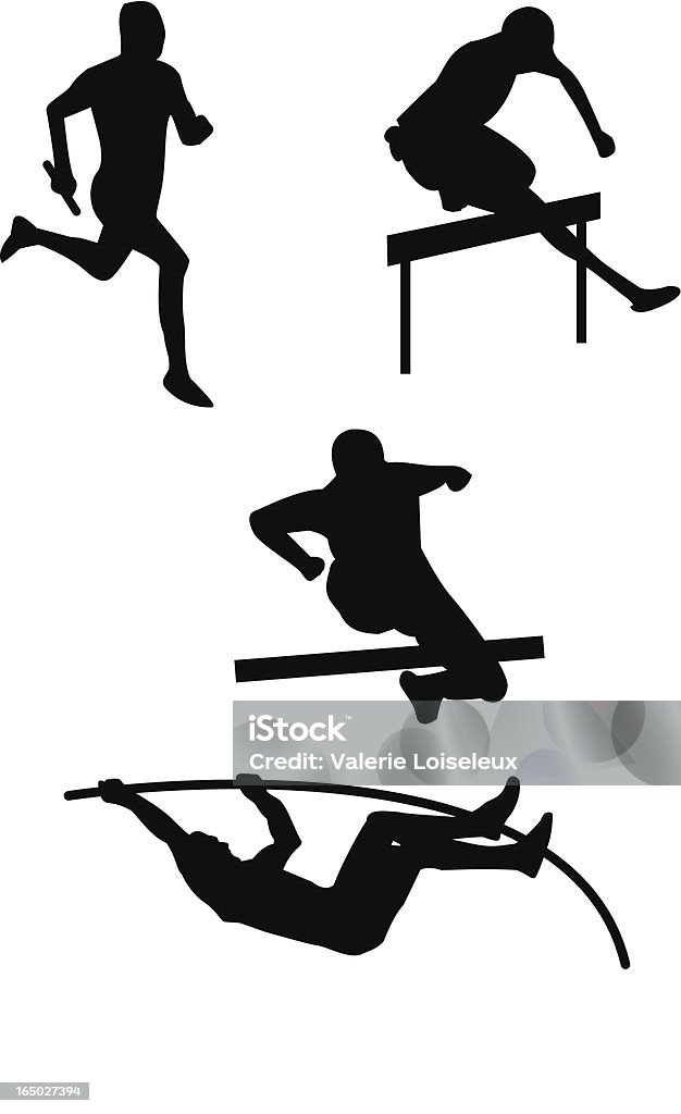 Athletics - Lizenzfrei Gehen - Sportdisziplin Vektorgrafik
