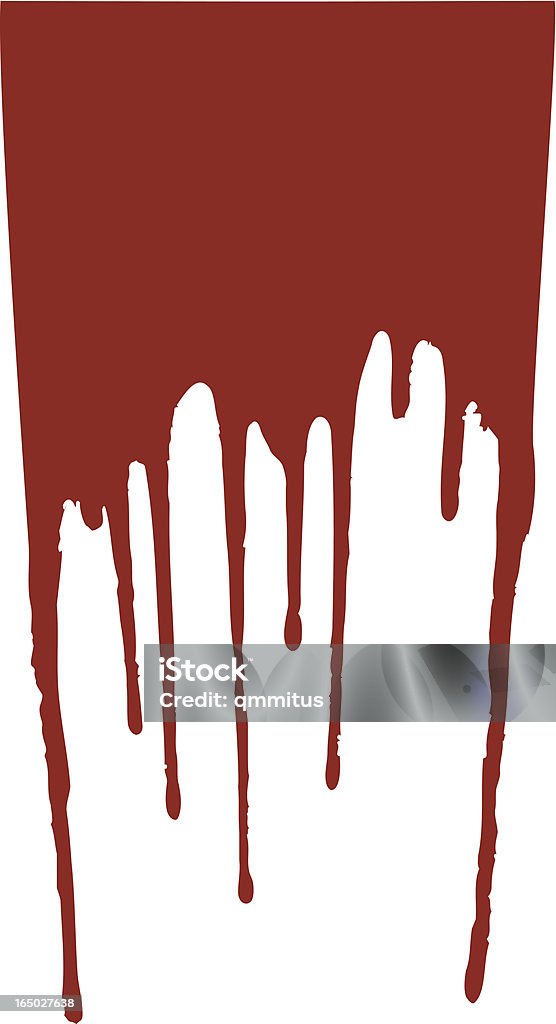 Tinta de bebidas alcoólicas - Vetor de Sangue royalty-free