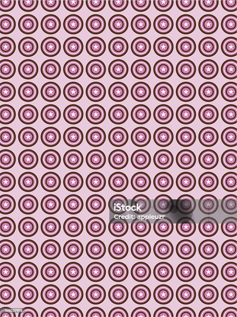 ピンク&チョコレートのパターン - イラストレーションのロイヤリティフリーベクトルアート