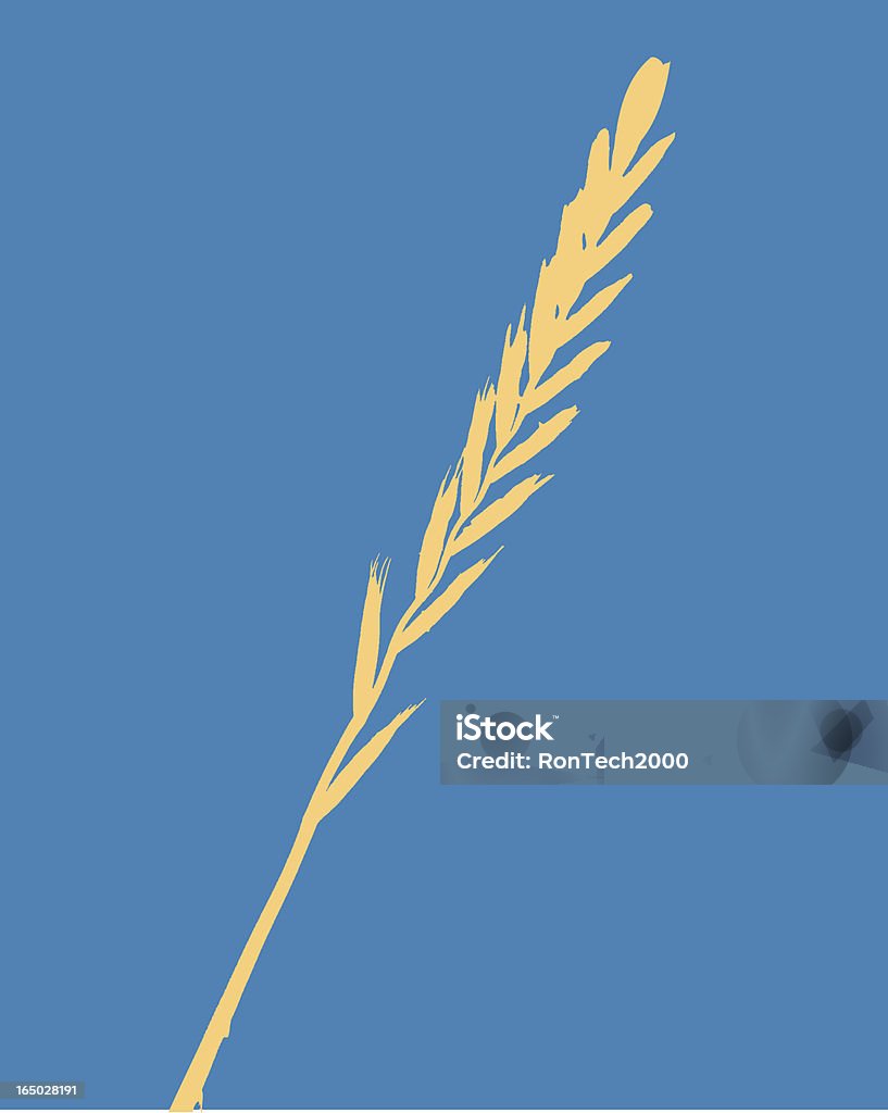 Weizen garnieren (Vektor - Lizenzfrei Agrarbetrieb Vektorgrafik