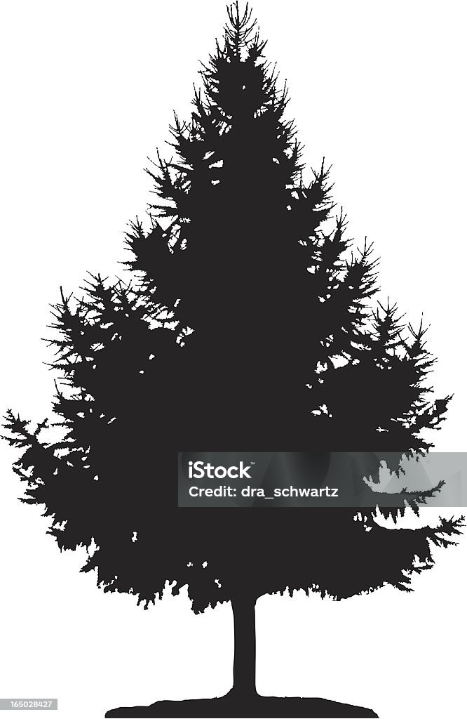 Árbol de Navidad, Vector - arte vectorial de Vector libre de derechos