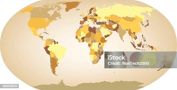 Vetores de Tons De Terra Earth2 Vector e mais imagens de Estilo retrô - Estilo retrô, Exatidão, Fora De Moda - Estilo