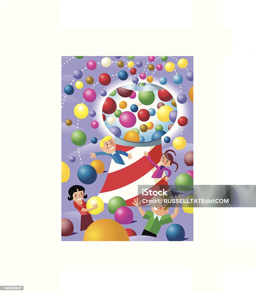 Candy Land - Grafika wektorowa royalty-free (Cukierek)