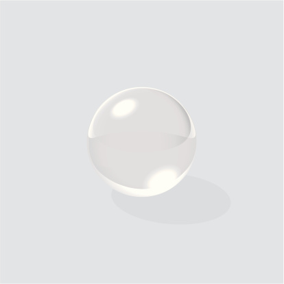 Vector illustration of a glass ball. No meshes, no transparencies - just 100% vector fun! Enjoy!