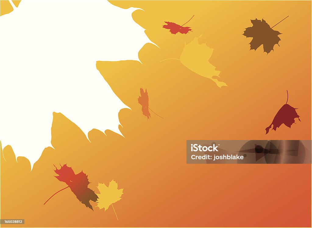 Autumn/Fall Fall themed background created in Illustrator. I used my own leaf photos for inspiration and shape ideas. ai file is included. Autumn stock vector