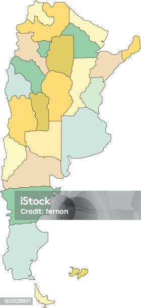 아르헨티나 맵 0명에 대한 스톡 벡터 아트 및 기타 이미지 - 0명, 남아메리카, 다중 색상