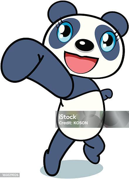 Panda Fighter Stock Illustration - Download Image Now - Activity, Animal, Cartoon