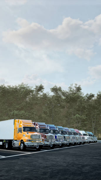 istock Truck Parking Lot 1650291070