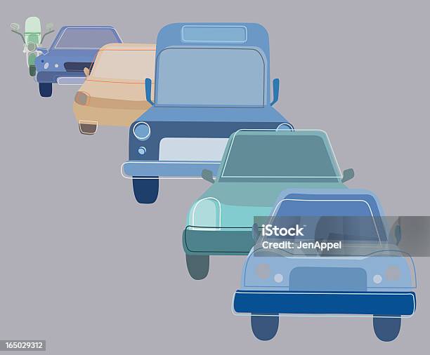 Der Verkehr Stock Vektor Art und mehr Bilder von Auto - Auto, Bus, Fernverkehr