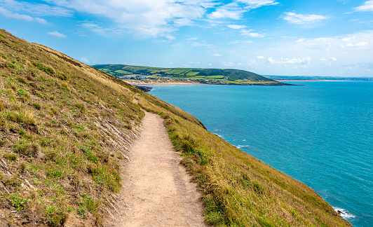 South West Coast Path in Devon, Crodye Bay