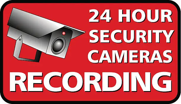 Vector illustration of Camera Security