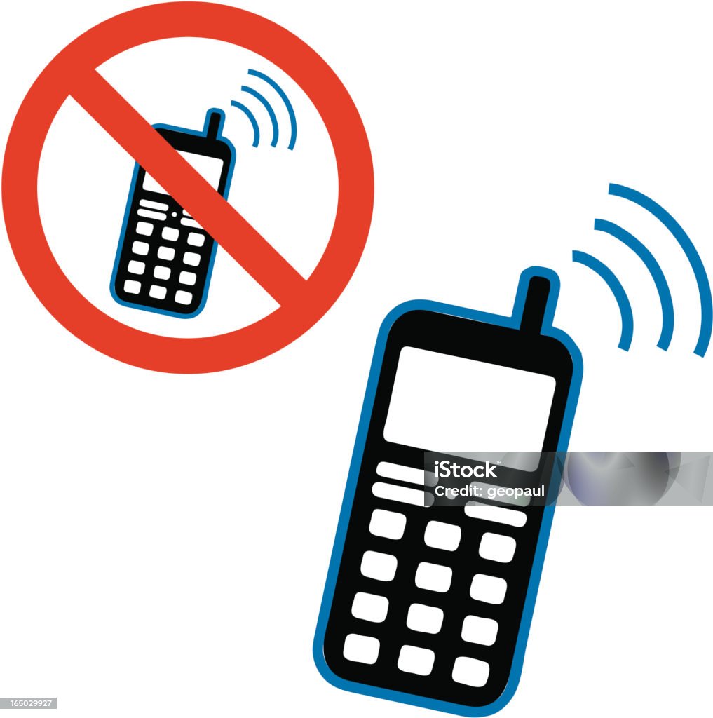 Phone Ban Animation Mobile Phone Banned Vector Stock Illustration - Download Image Now ...