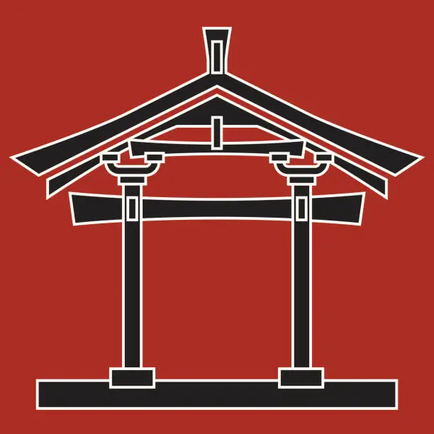 Vector illustration of Gate