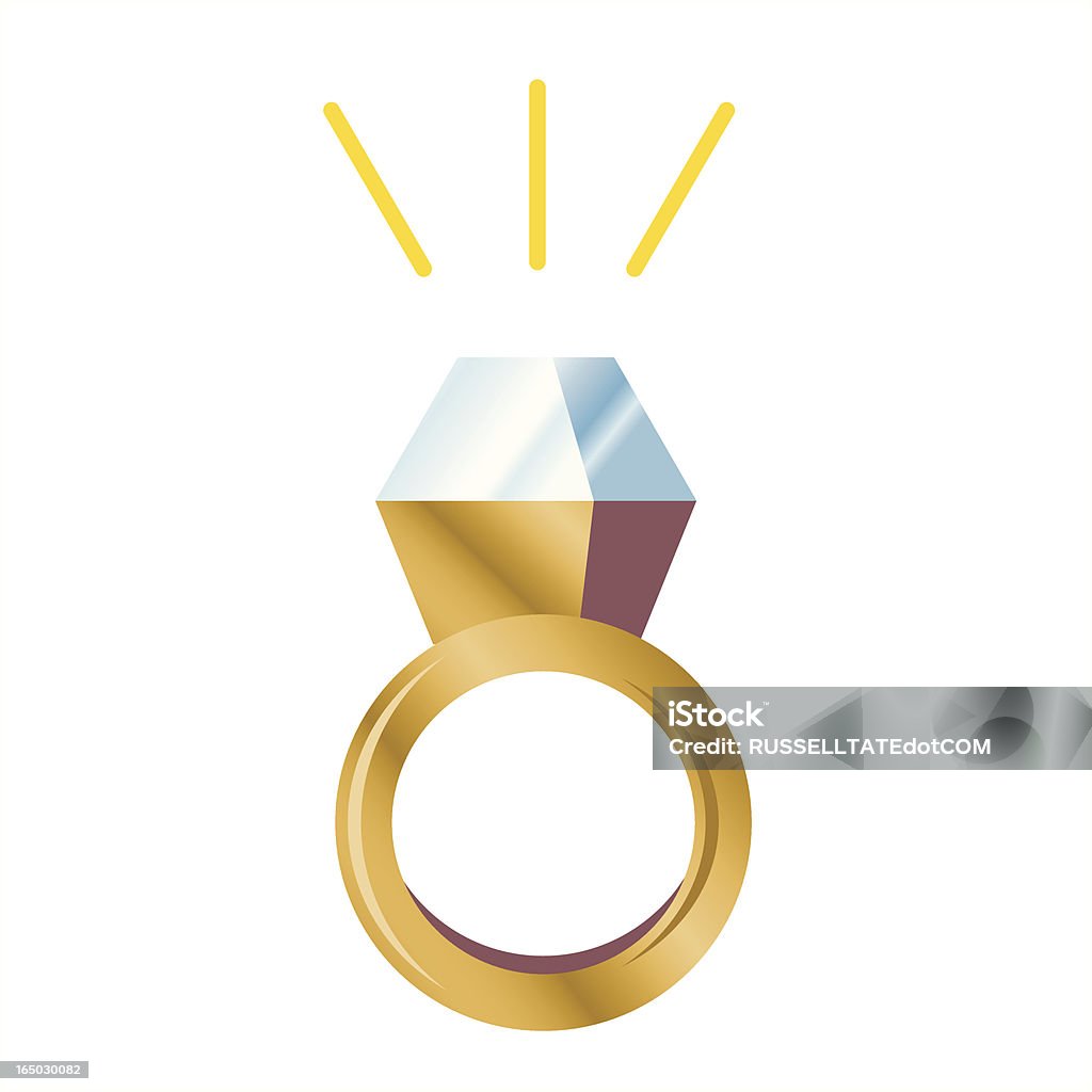 Ring - Lizenzfrei Diamant Vektorgrafik