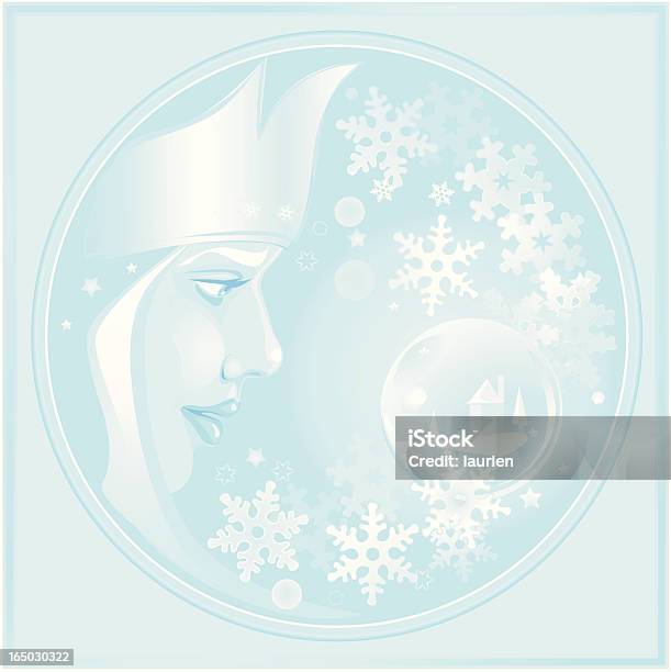 Snow Queen Stock Illustration - Download Image Now - Snow Maiden, Queen - Royal Person, Ice
