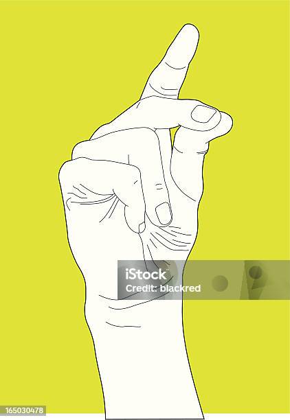 Snapping Hand Gesture Stock Illustration - Download Image Now - Snapping Fingers, Human Finger, Line Art