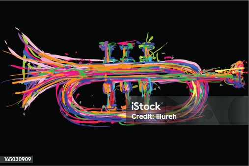istock trumpet illustration 165030909