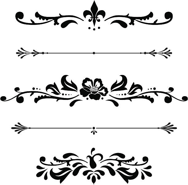 Regole ornamentali - illustrazione arte vettoriale