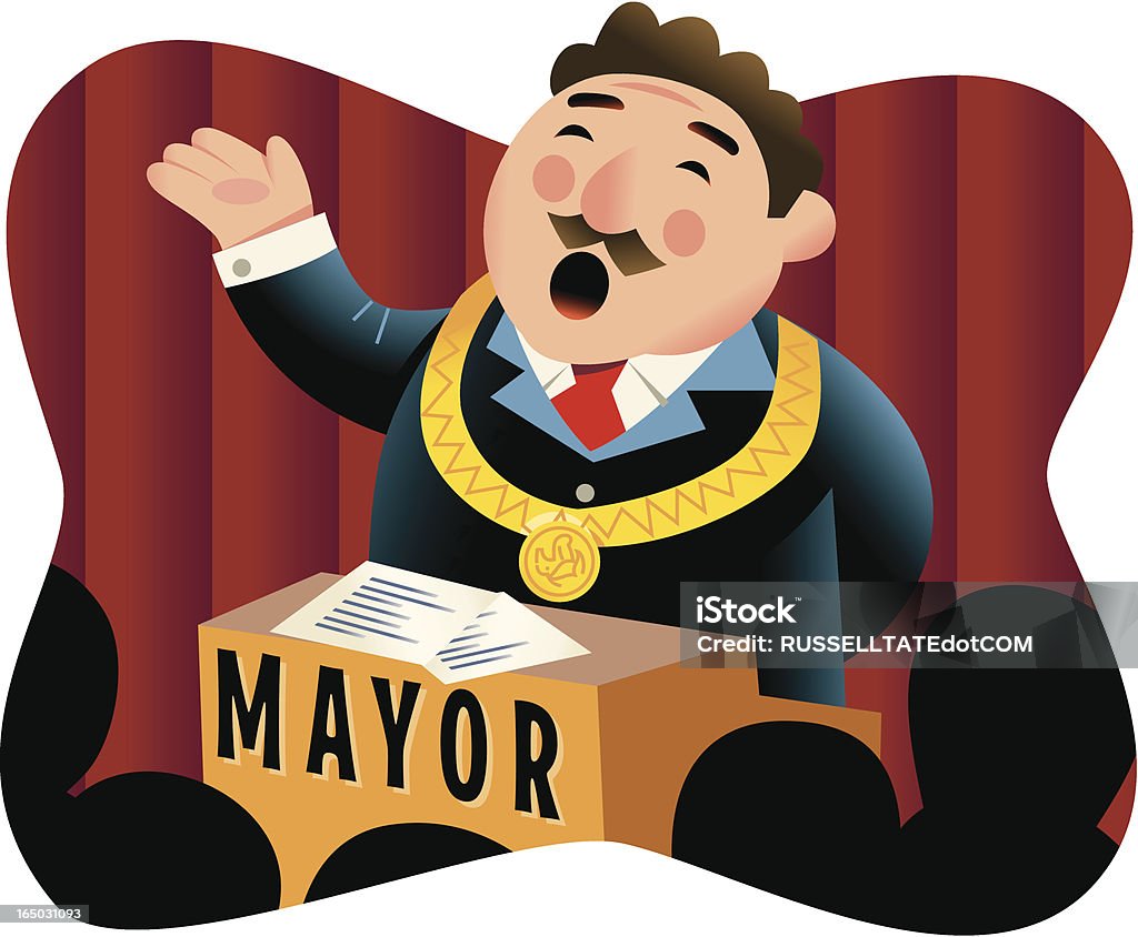 Burmistrz - Grafika wektorowa royalty-free (Burmistrz)