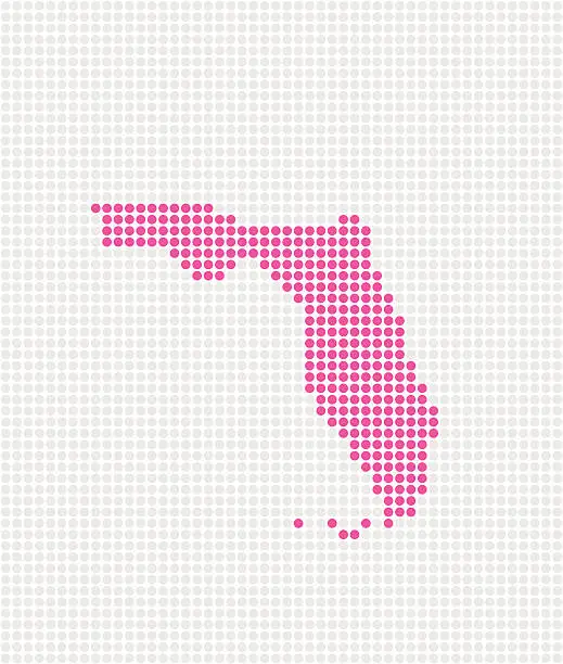 Vector illustration of Florida Pop Atlas ( VECTOR )