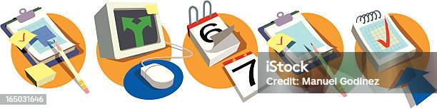 Ilustración de Iconos De Control 1 y más Vectores Libres de Derechos de Calendario - Calendario, Control, Dirección