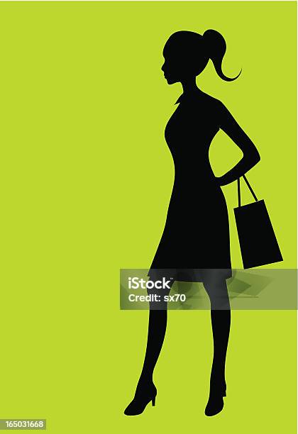 Bargain Hunter Stock Illustration - Download Image Now - Adult, Adults Only, Art