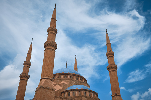 Mohammad Al-Amin Mosque also referred to as the Blue Mosque, is a Sunni Muslim mosque located in downtown Beirut, Lebanon