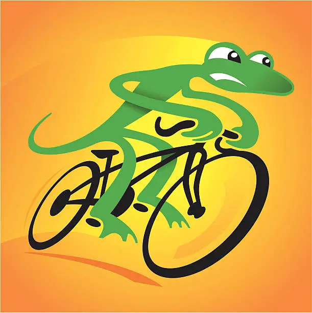 Vector illustration of Speed Lizard