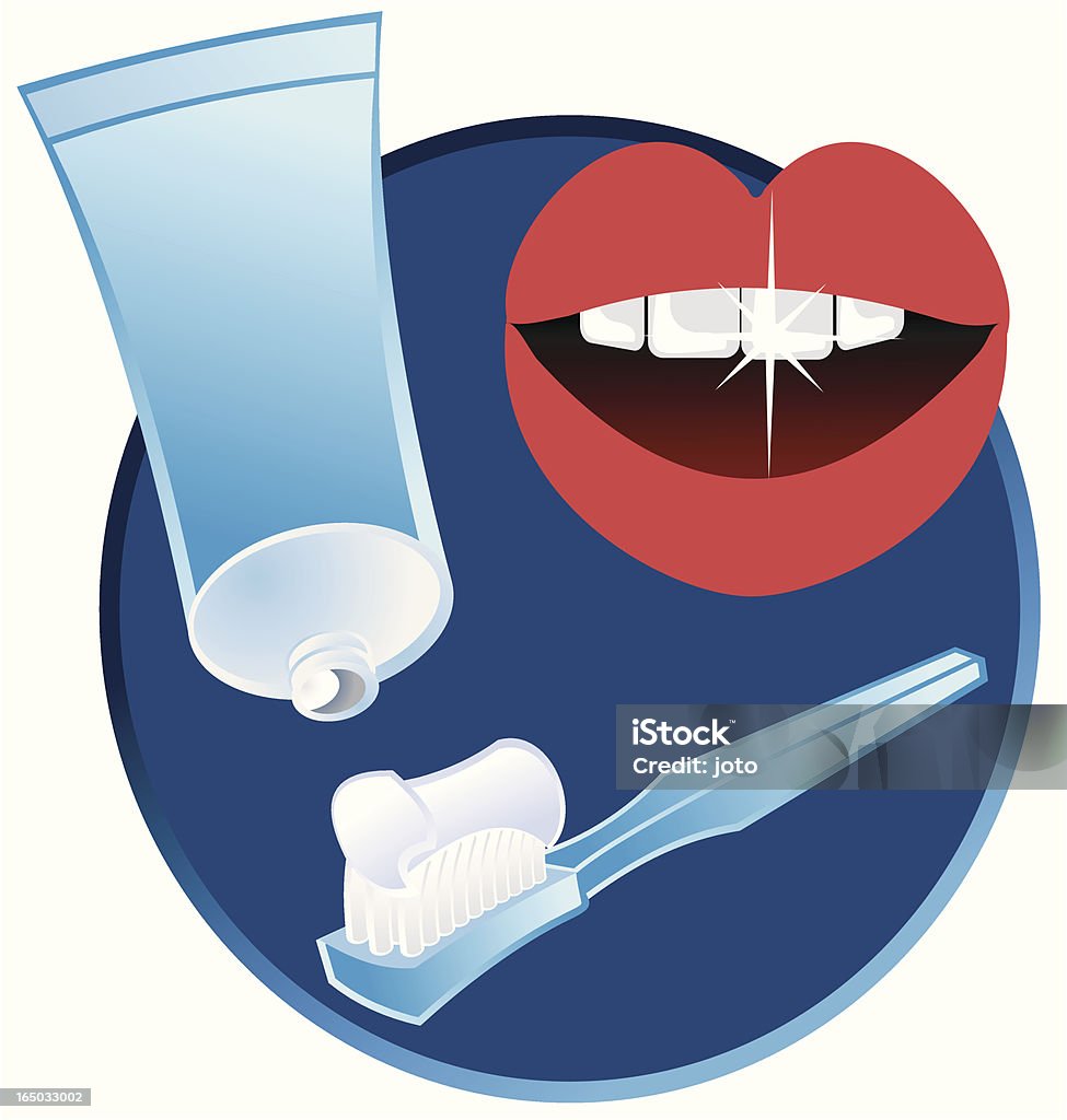 dental care - Lizenzfrei Glänzend Vektorgrafik