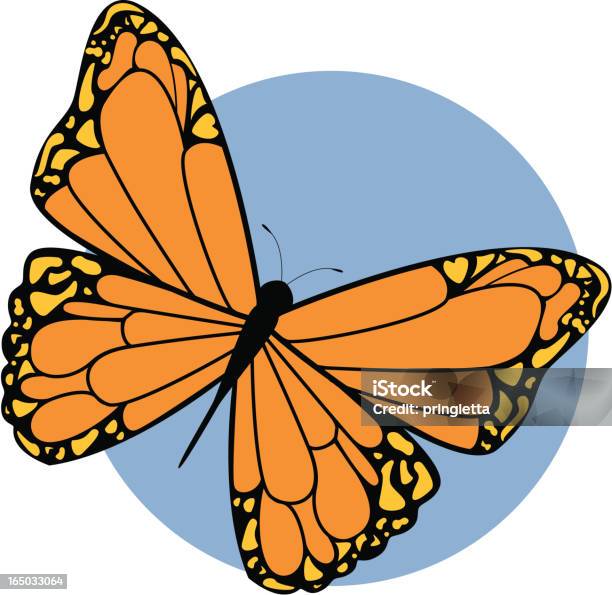 Ilustración de Mariposa Incl Jpeg y más Vectores Libres de Derechos de Ala de animal - Ala de animal, Amarillo - Color, Animal