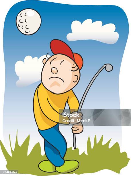 Torsione Da Golf - Immagini vettoriali stock e altre immagini di Golf - Golf, Humour, Arte