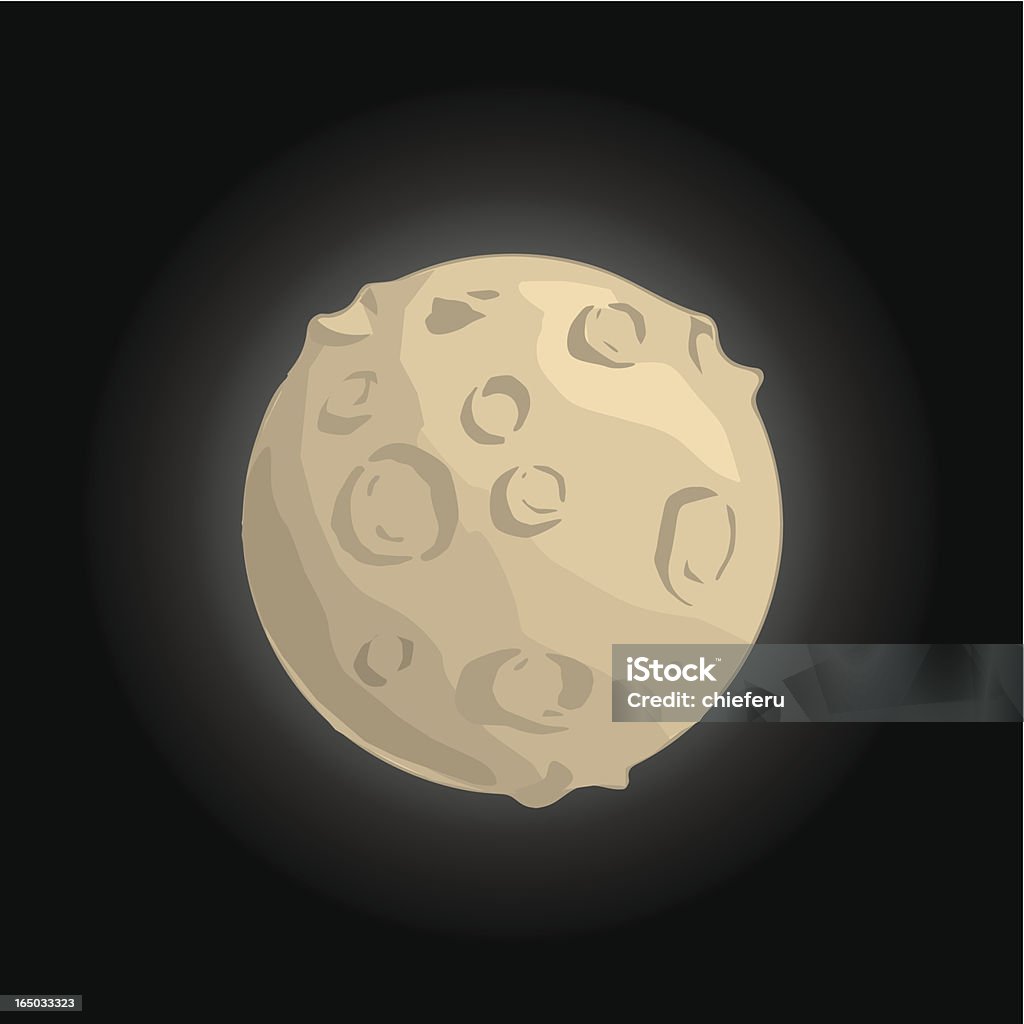 Rocky planeta - arte vectorial de Asteroide libre de derechos