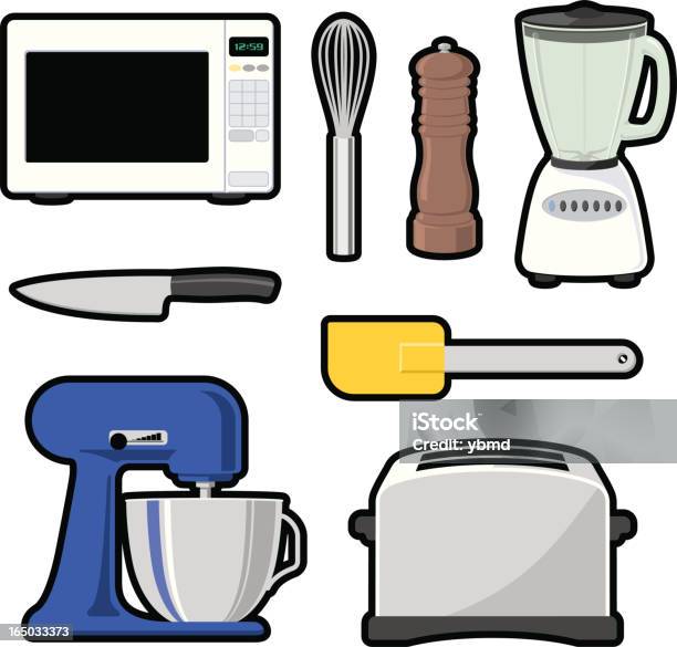 Kitchen Objects 2 Graphic Kitchen Objects Set 2 Stock Illustration - Download Image Now ...