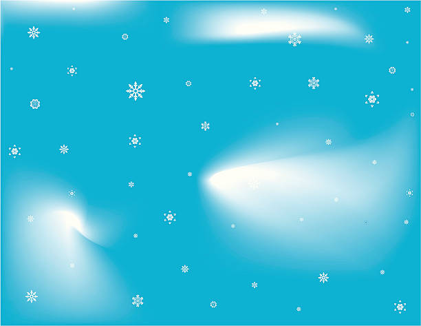 snowflakes vector art illustration