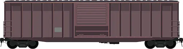 Vector illustration of Vector Boxcar 1