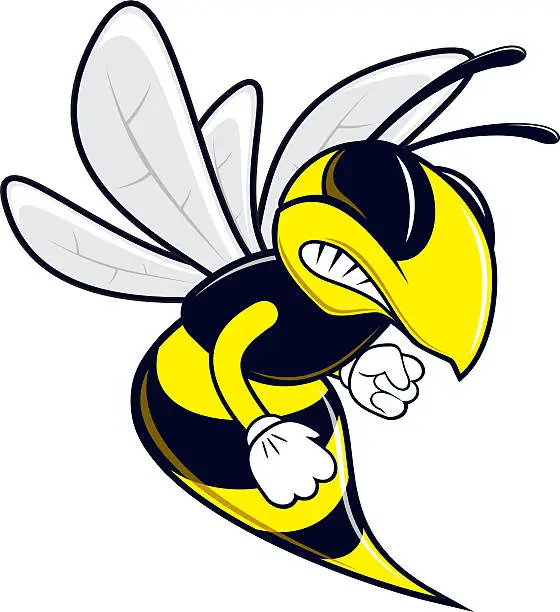 Vector illustration of Bee