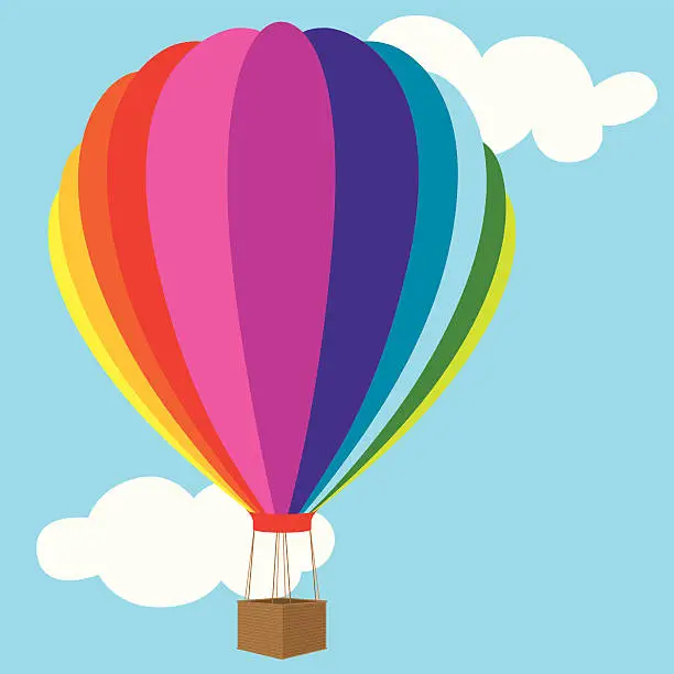 Vector illustration of Up and away - incl. jpeg