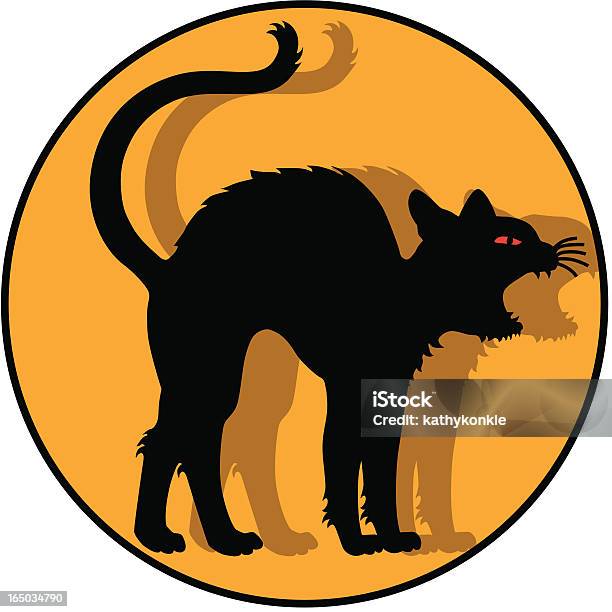 Chat Noir Icon Vecteurs libres de droits et plus d'images vectorielles de Chat domestique - Chat domestique, Fantasmagorie, Horreur