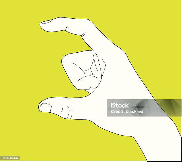 Holding Hand Gesture Stock Illustration - Download Image Now - Feeding, Advice, Blank