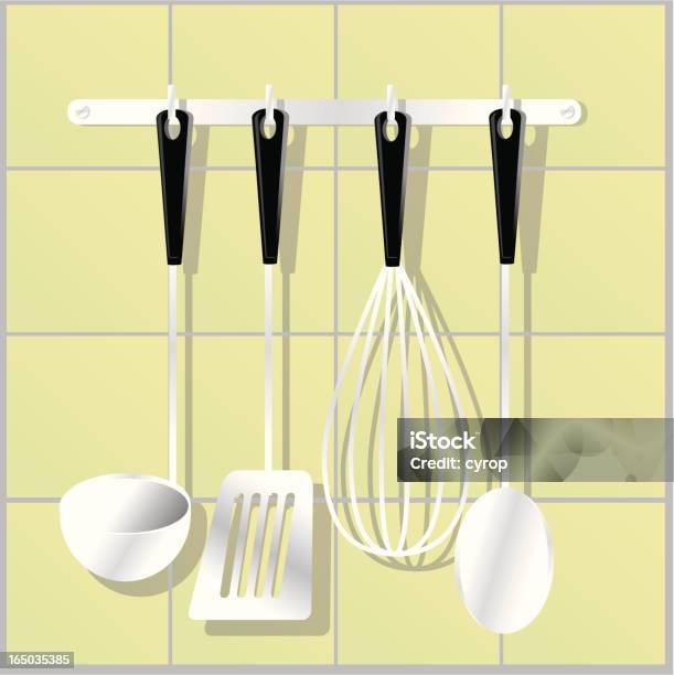 Vetores de Aviso De Itens De Cozinha e mais imagens de Atividade - Atividade, Comida, Comida e bebida