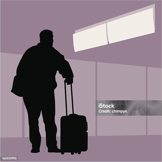 여행자 아래 팻말 가방에 대한 스톡 벡터 아트 및 기타 이미지 - 가방, 공항, 관광객